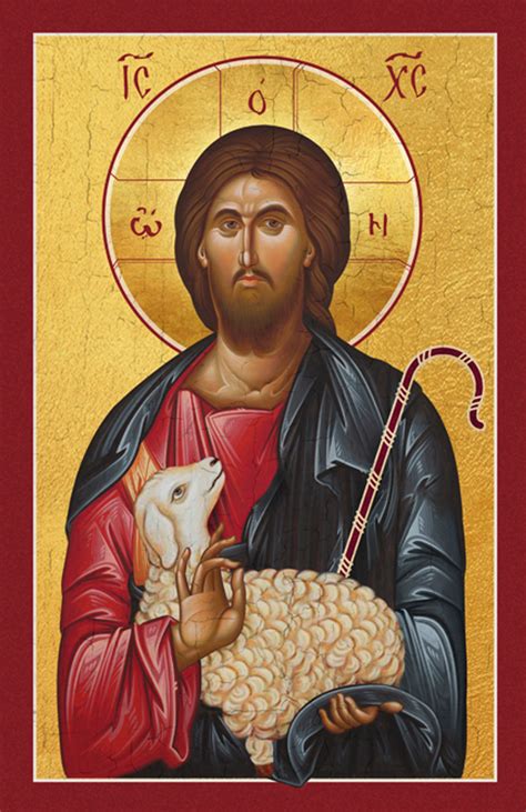 christ the good shepherd icon